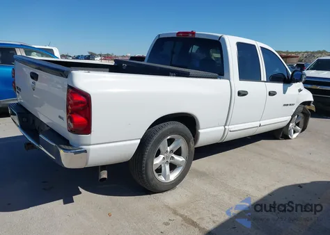 2007 Dodge Ram 1500 Slt из США, поврежденный, VIN 1D7HA18P67J502772